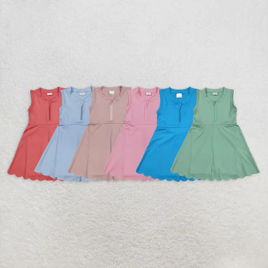 Wholesale Children Yoga Clothing Baby Girl Clothes Yoga Dress Sets