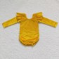 Wholesale Fall Kids Clothing Baby Ruffle Velvet Bodysuit Toddler Girl One Piece Long Sleeve Velour Jumpsuit Ready to Ship