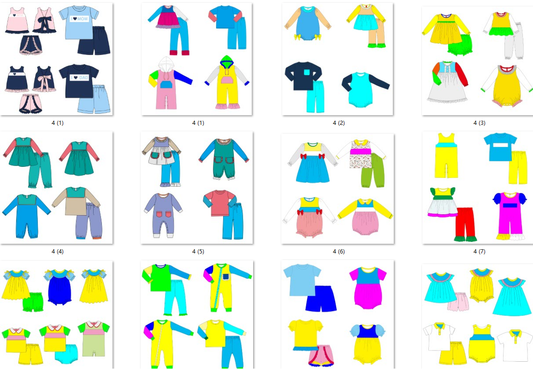 We are factory offer various styles in stock ready to ship clothes/ also can do customize designs / including printed, embroidered/smocked/Yoga/ Bamboo/please contact me : FB: Zhilong Yu/ FB group :https://www.facebook.com/groups/596121238592676